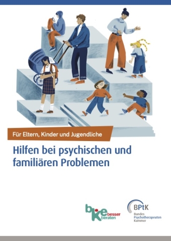 Broschüre Hilfen bei psychischen und familiären Problemen